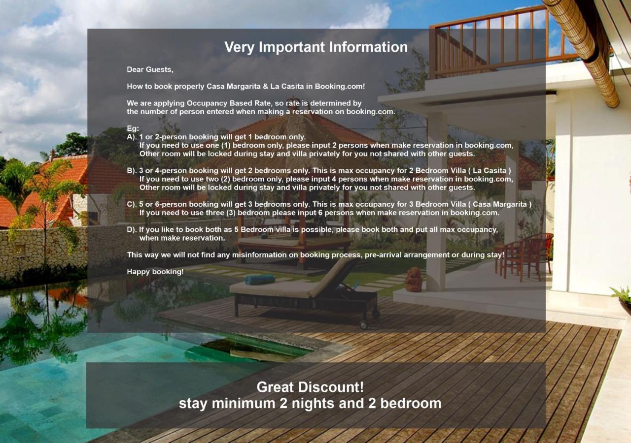 Casa Margarita Bali Villa ชังกู ภายนอก รูปภาพ